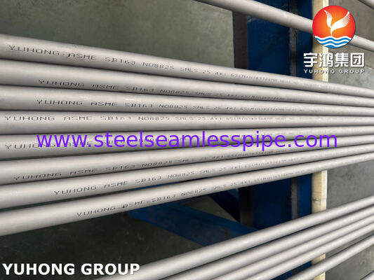 ASME SB163 UNS N08825 Incoloy 825 Nikkel Legering Naadloze Buis voor de Chemische Industrie