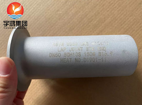 De Montage van ASTM B622 Hastelloy B3/van UNS N10675 B16.9 Lap Joint Stub End Pipe