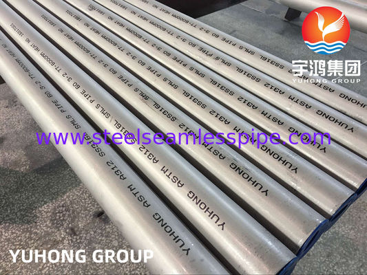 AUSTENITIC SEAMLESS/WELDED HET ROESTVRIJE STAALpijp VAN ASTM A312/ASME SA312 TP316L
