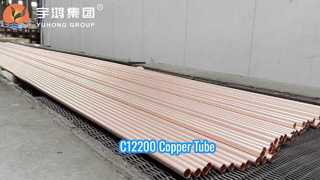ASTM B111 UNS C12200 DHP koperen buis voor HVAC en warmtewisselaar