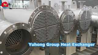 YUHONG GROEP TEMA WARMTEWISSELAAR API 660, API 663